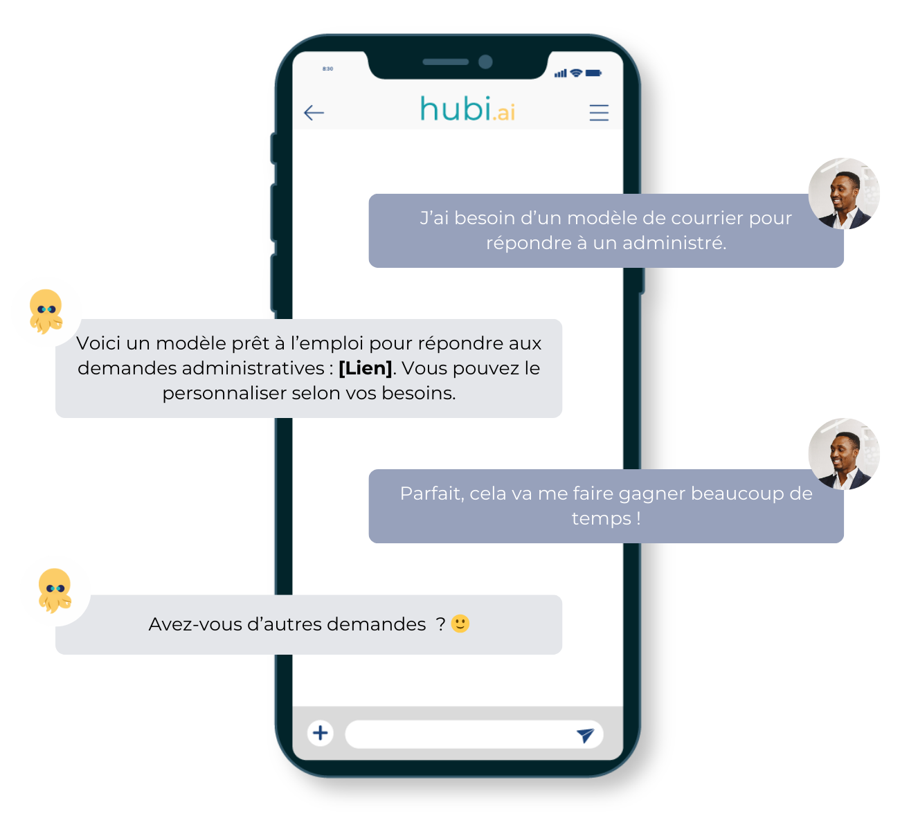 Une recherche de formation assistée par chatbot