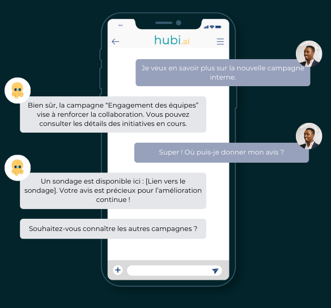 Une demande de congés assistée par chatbot