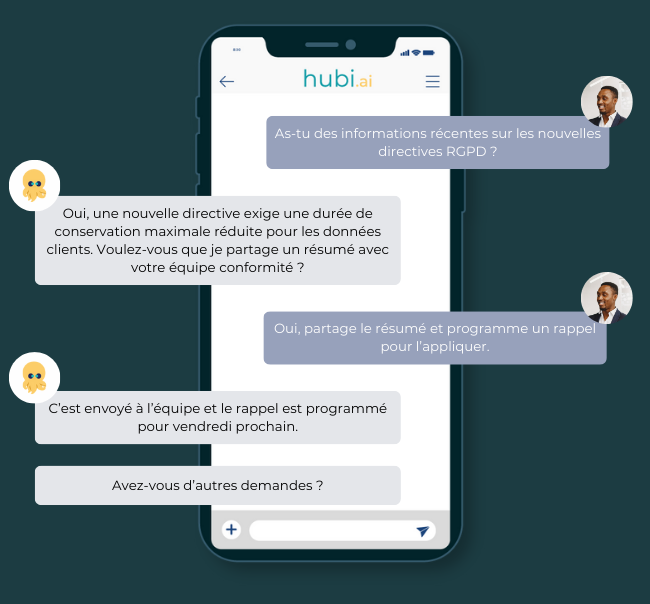 Un dépôt de candidature assisté par chatbot